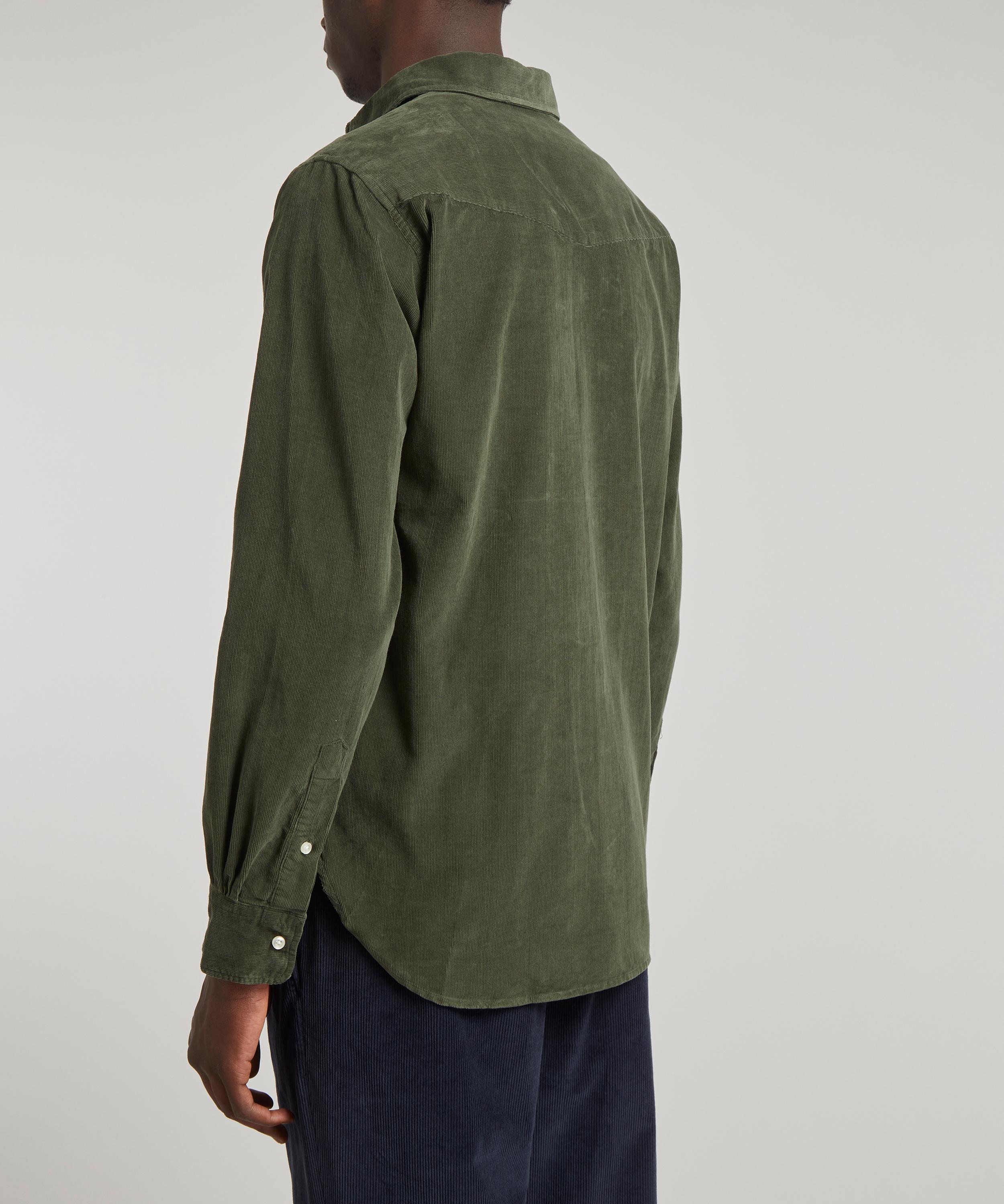 Officine Générale - Benoit Corduroy Shirt image number 3