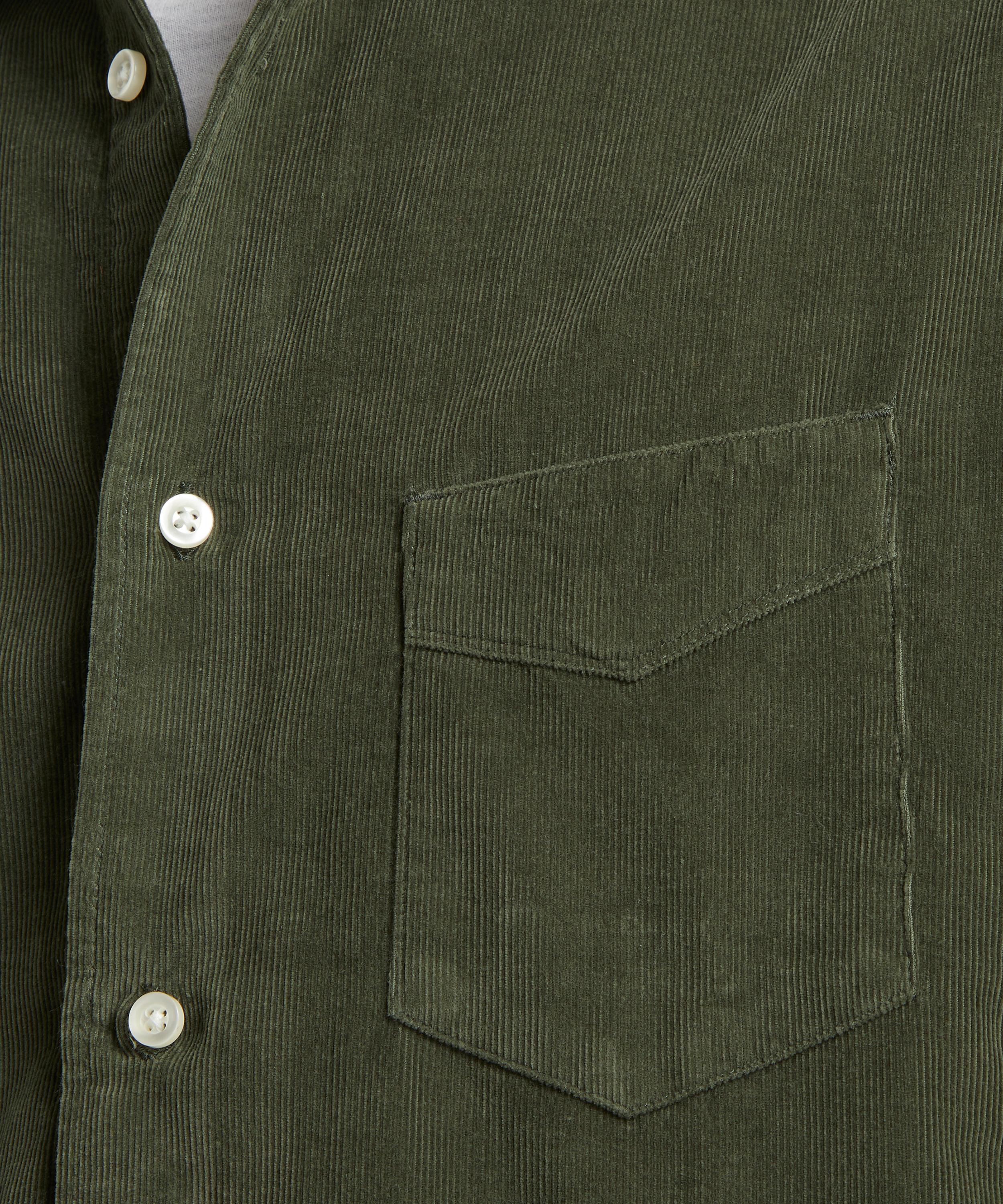 Officine Générale - Benoit Corduroy Shirt image number 4