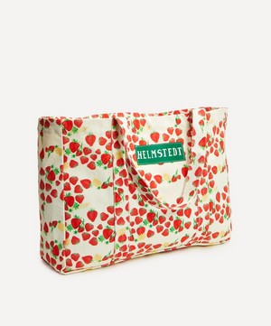 HELMSTEDT - Terry Strawberry-Print Canvas Bag image number 2