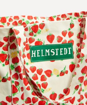 HELMSTEDT - Terry Strawberry-Print Canvas Bag image number 4