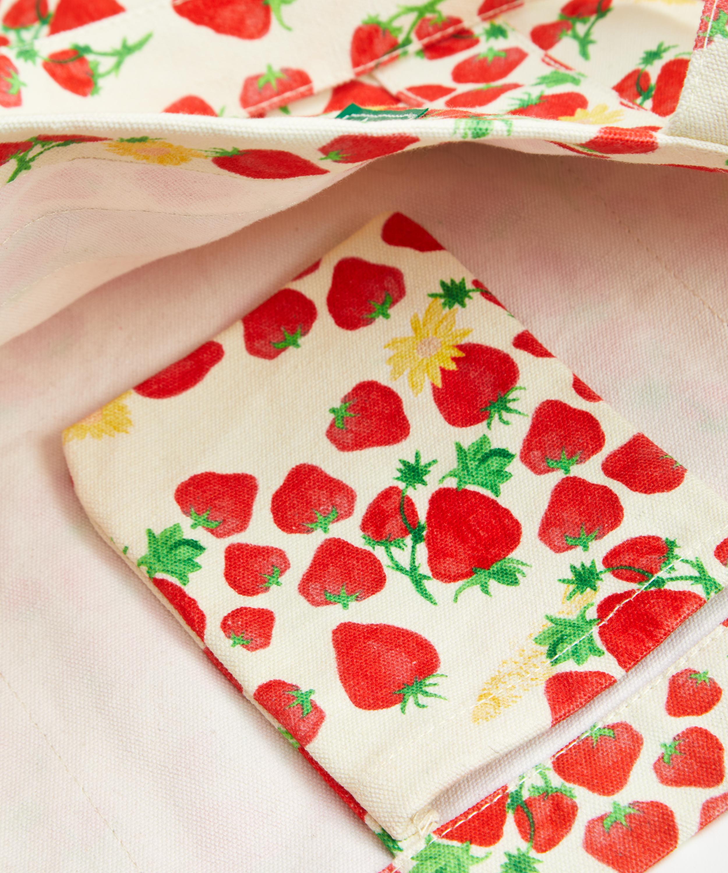 HELMSTEDT - Terry Strawberry-Print Canvas Bag image number 5