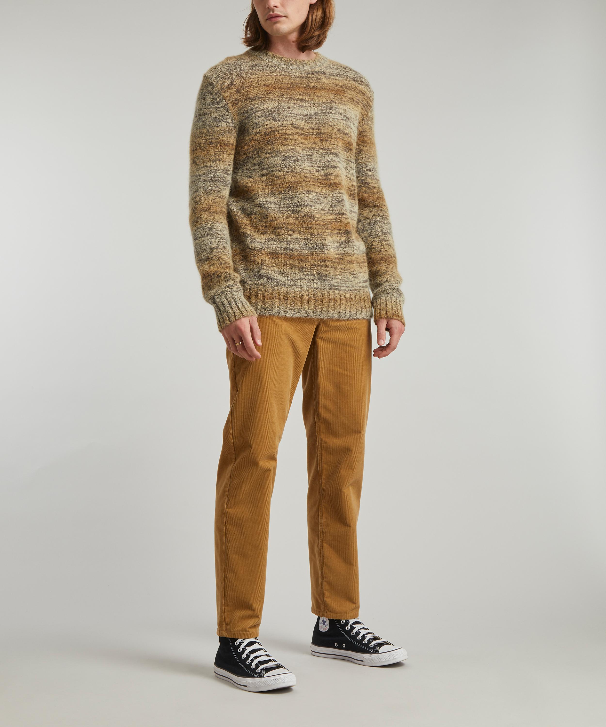 Norse Projects Sigfred Space Dye Brown - HEATHLAND BROWN