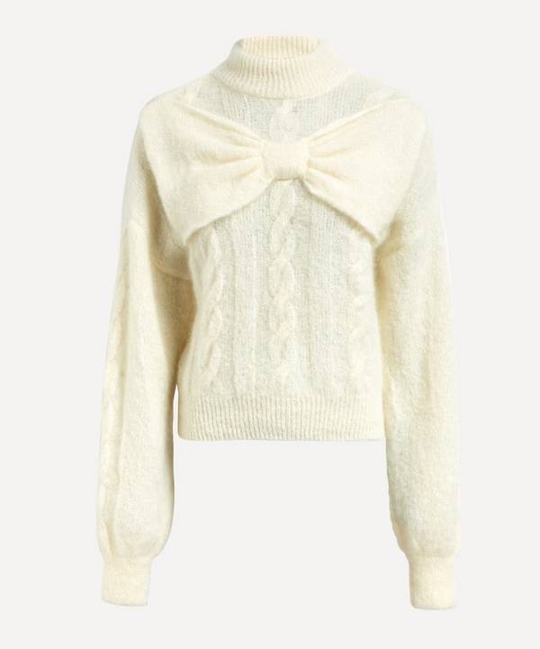 Hayley Menzies - Winona Cable Bow Jumper
