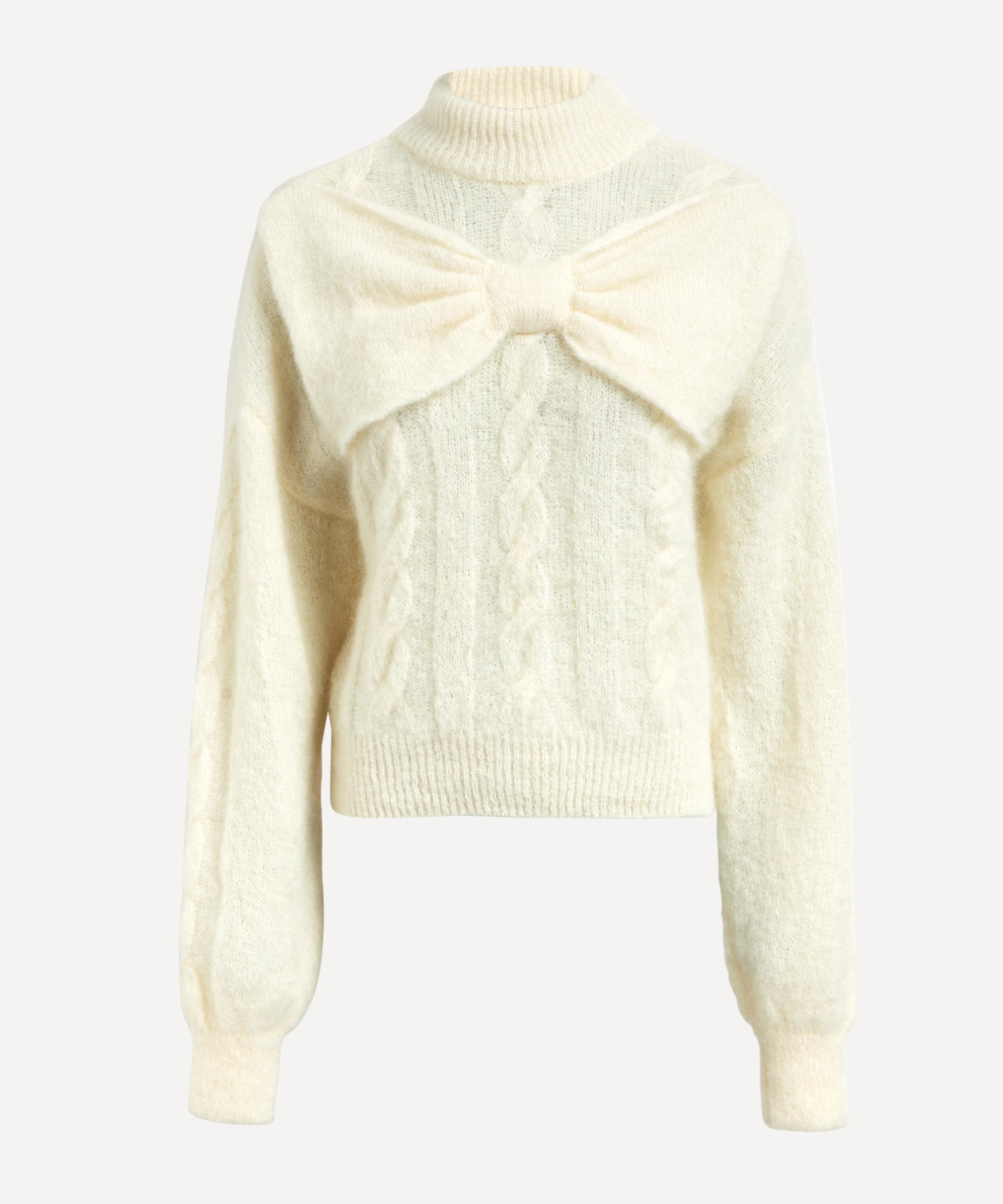 Hayley Menzies - Winona Cable Bow Jumper image number 0
