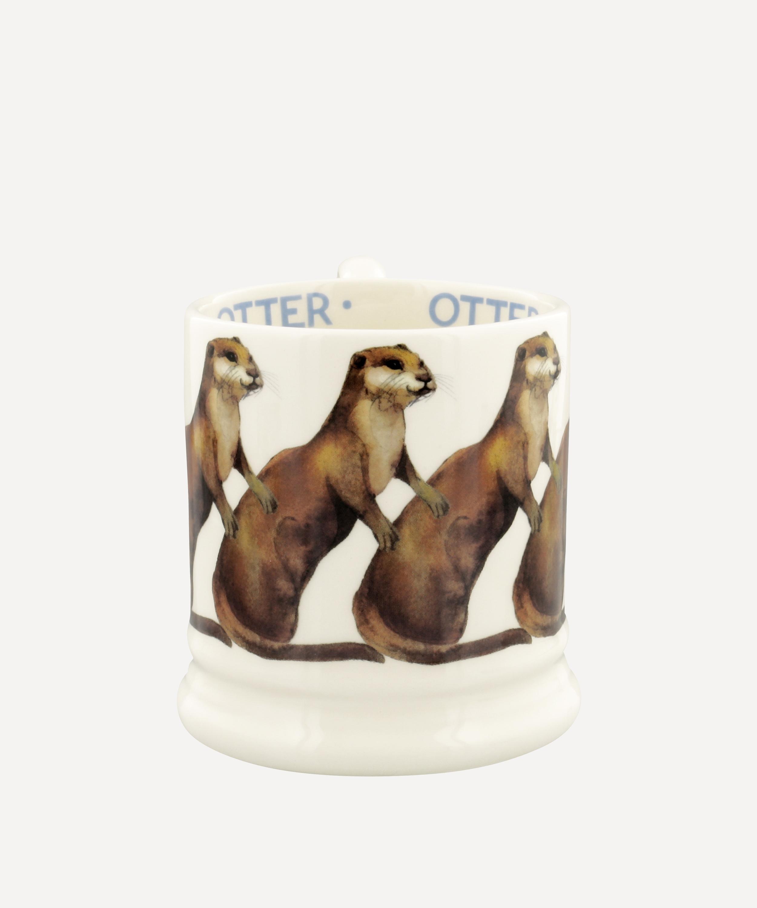 Emma Bridgewater - Small Creatures Otter Half-Pint Mug image number 1