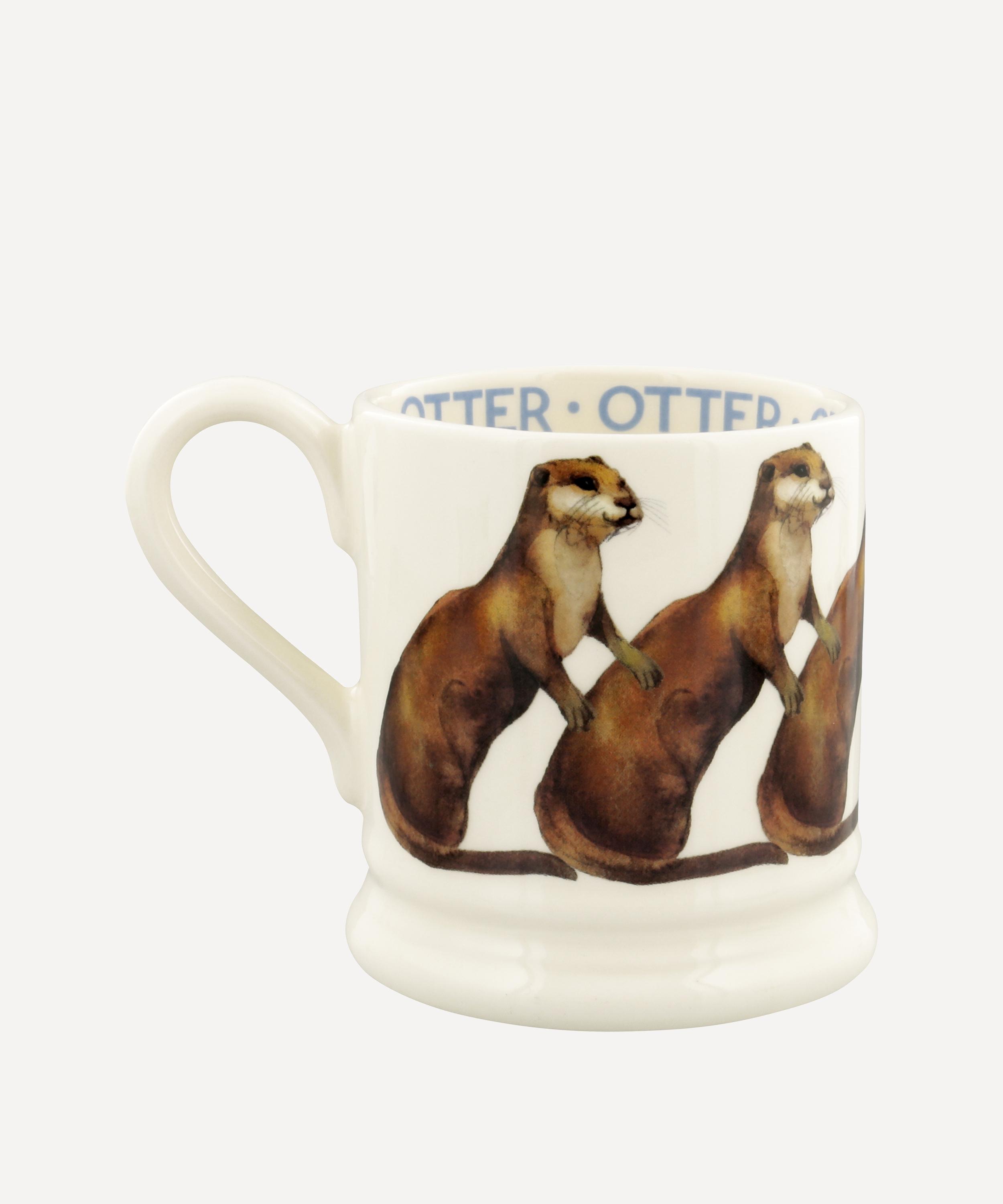 Emma Bridgewater - Small Creatures Otter Half-Pint Mug image number 2