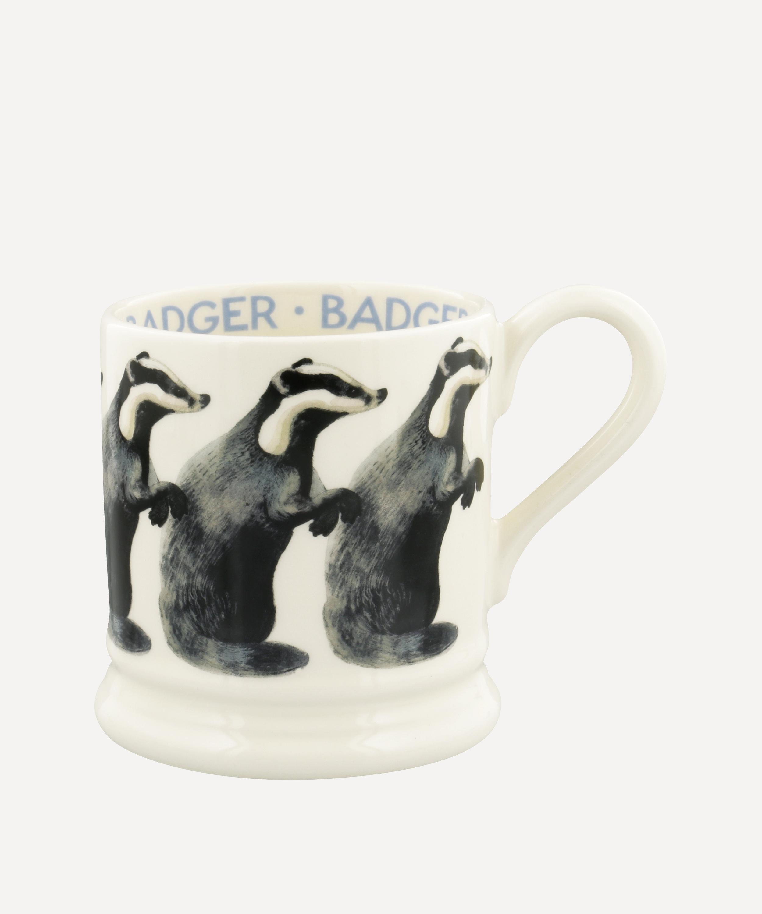 Emma Bridgewater - Small Creatures Badger Half-Pint Mug image number 0