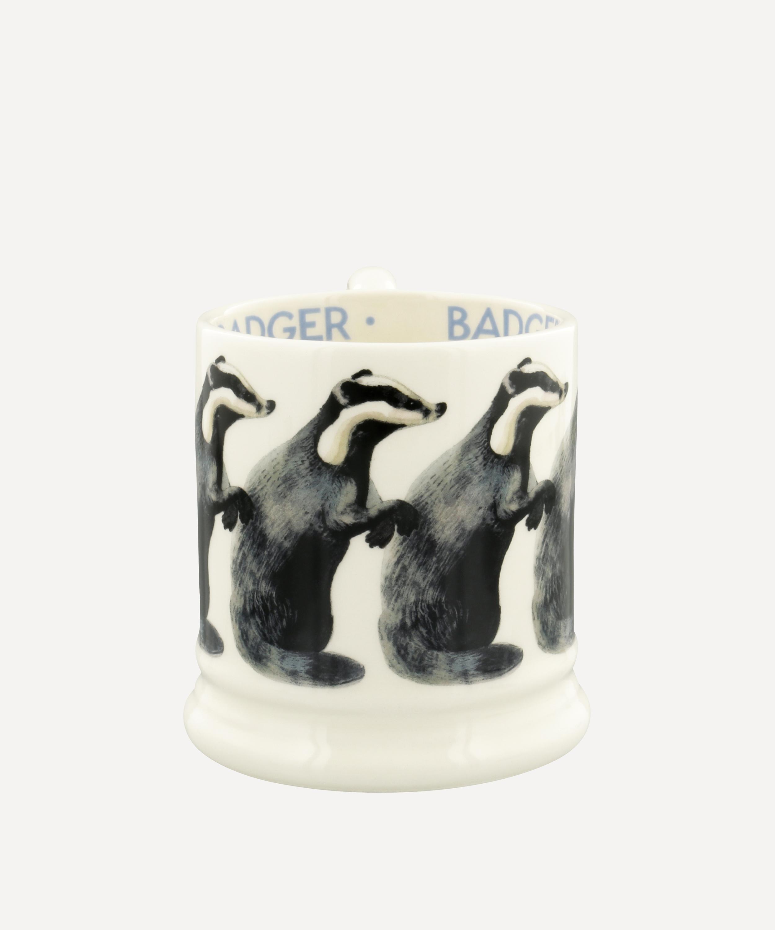 Emma Bridgewater - Small Creatures Badger Half-Pint Mug image number 1