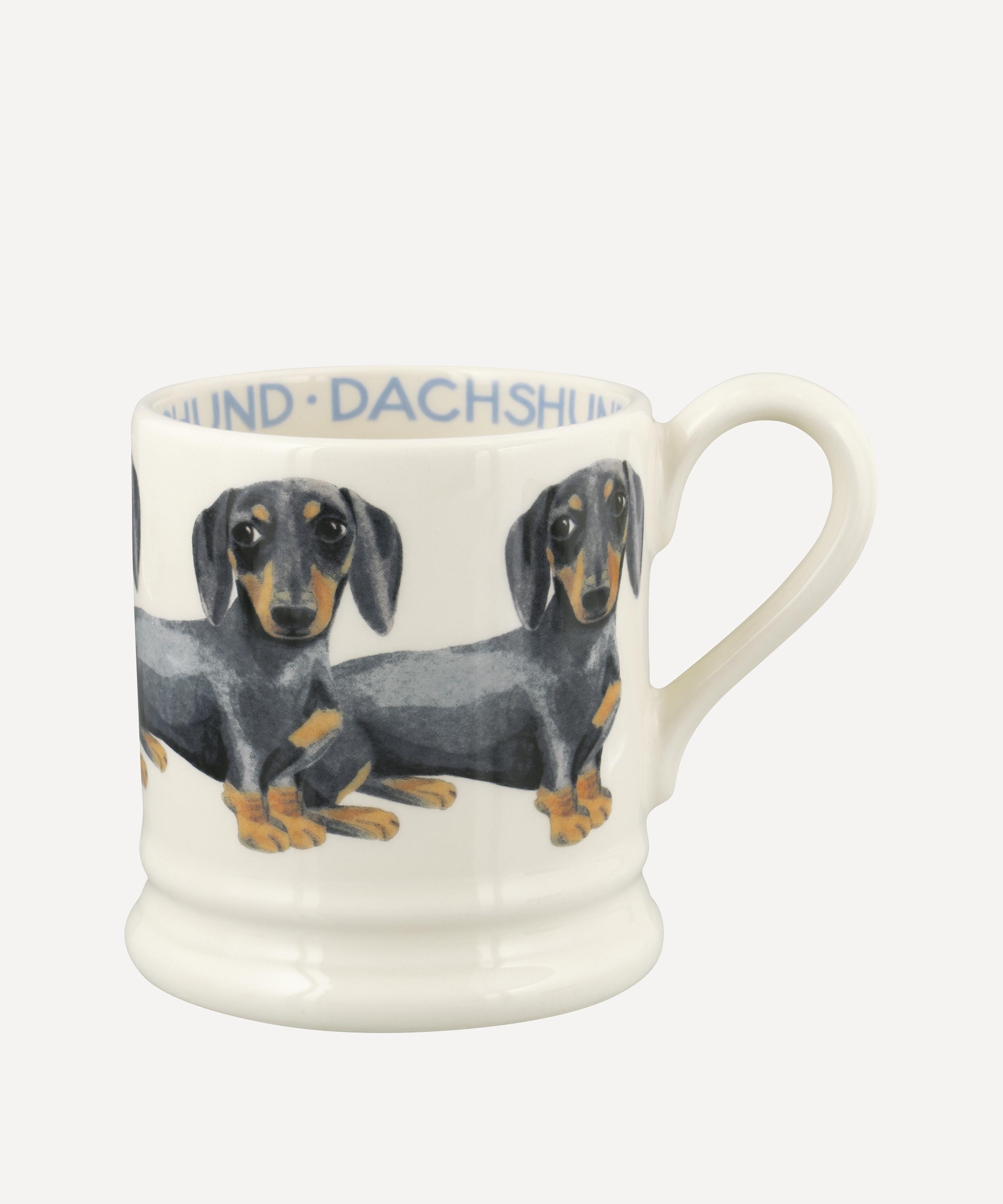 Emma Bridgewater - Dogs Black and Tan Dachshund Half-Pint Mug image number 0