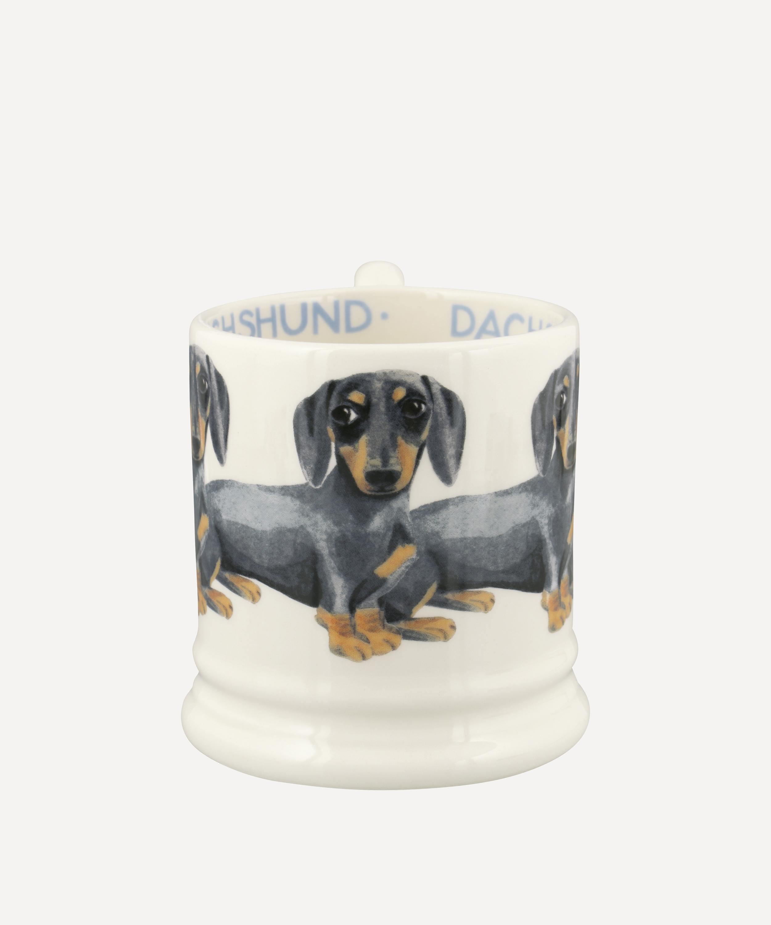 Emma Bridgewater - Dogs Black and Tan Dachshund Half-Pint Mug image number 1