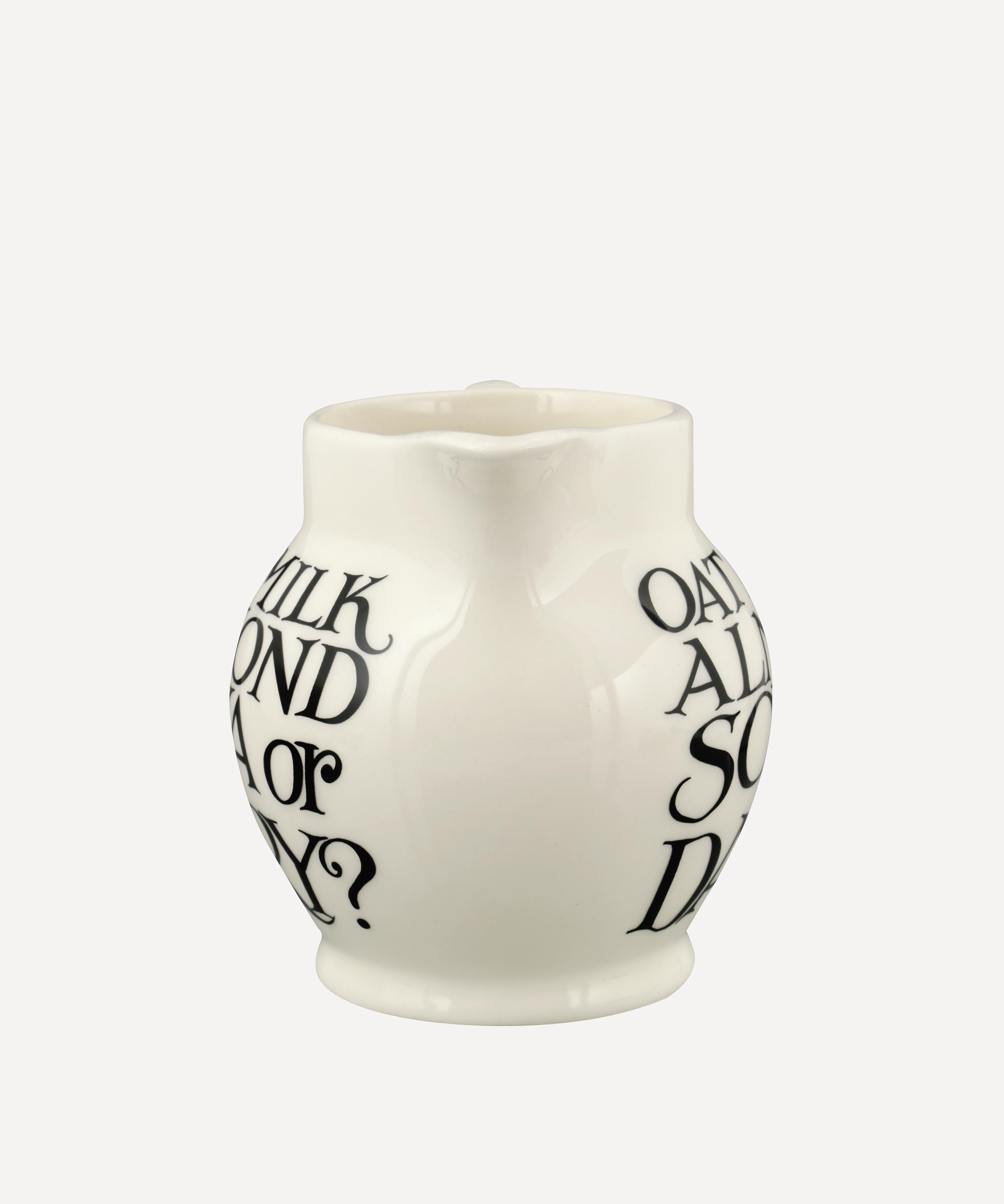 Emma Bridgewater - Black Toast Soya or Dairy Half-Pint Jug image number 1
