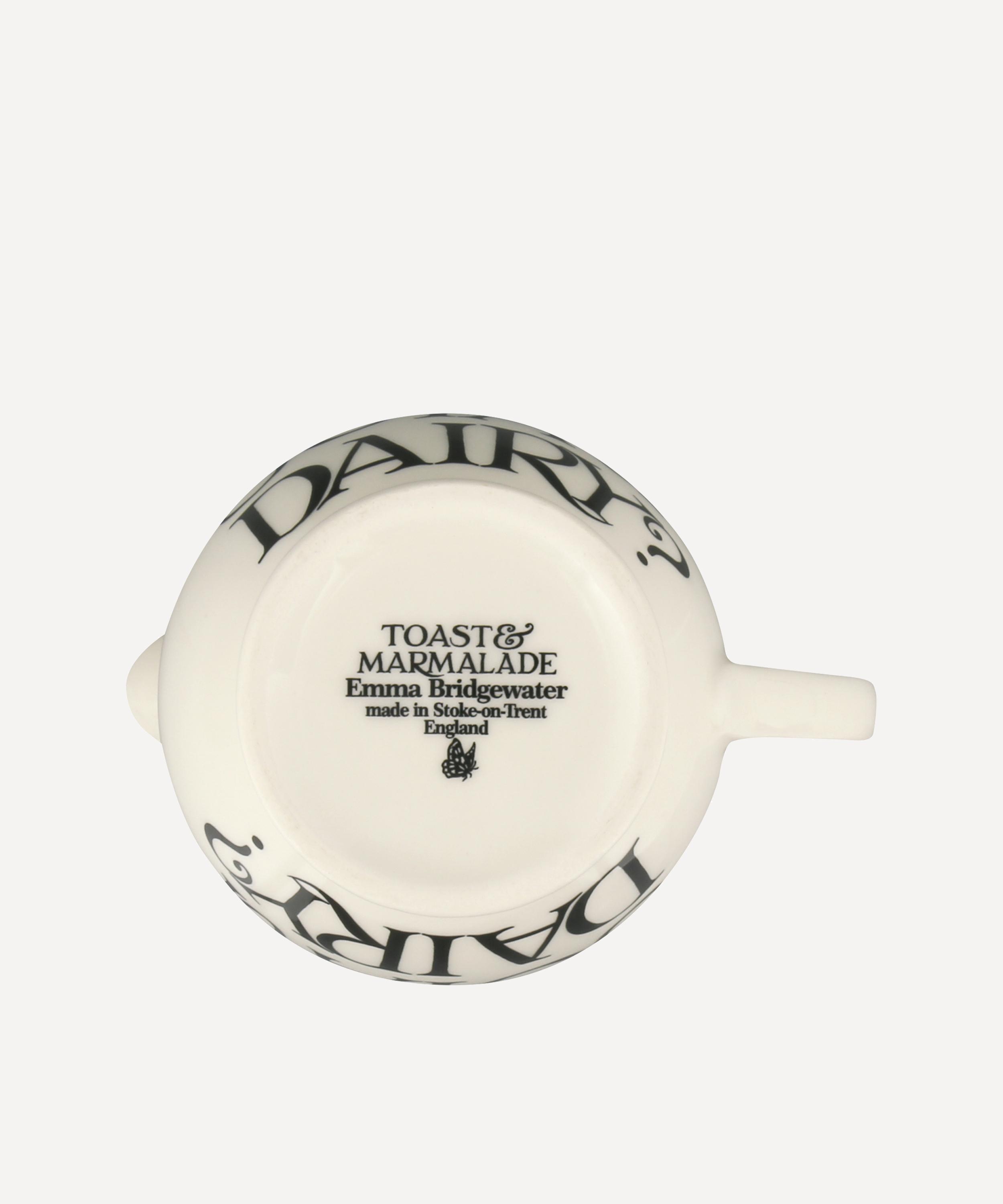 Emma Bridgewater - Black Toast Soya or Dairy Half-Pint Jug image number 4