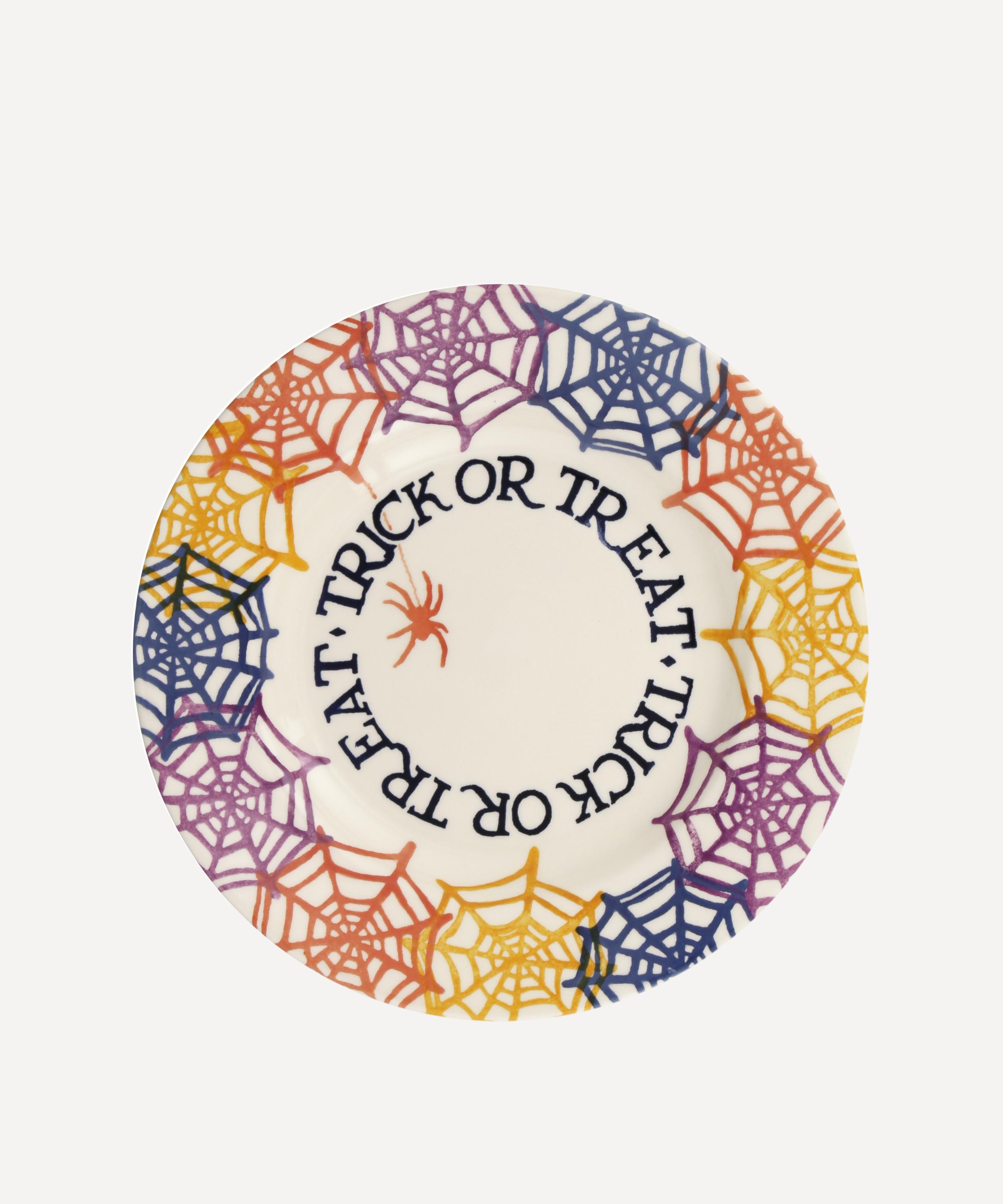 Emma Bridgewater - Cobwebs Trick or Treat 8.5-Inch Plate image number 0