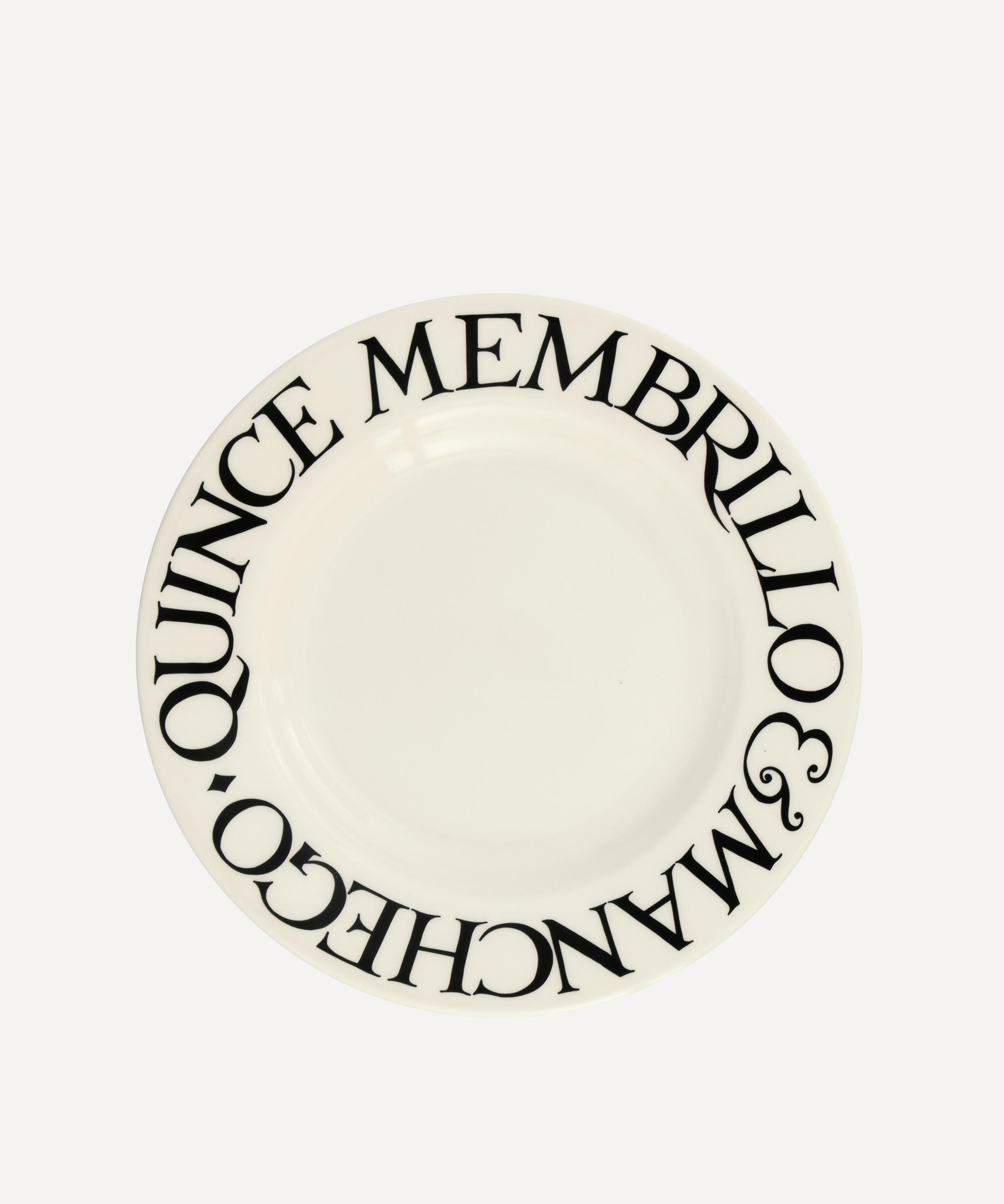 Emma Bridgewater - Black Toast Quince 8.5-Inch Plate image number 0