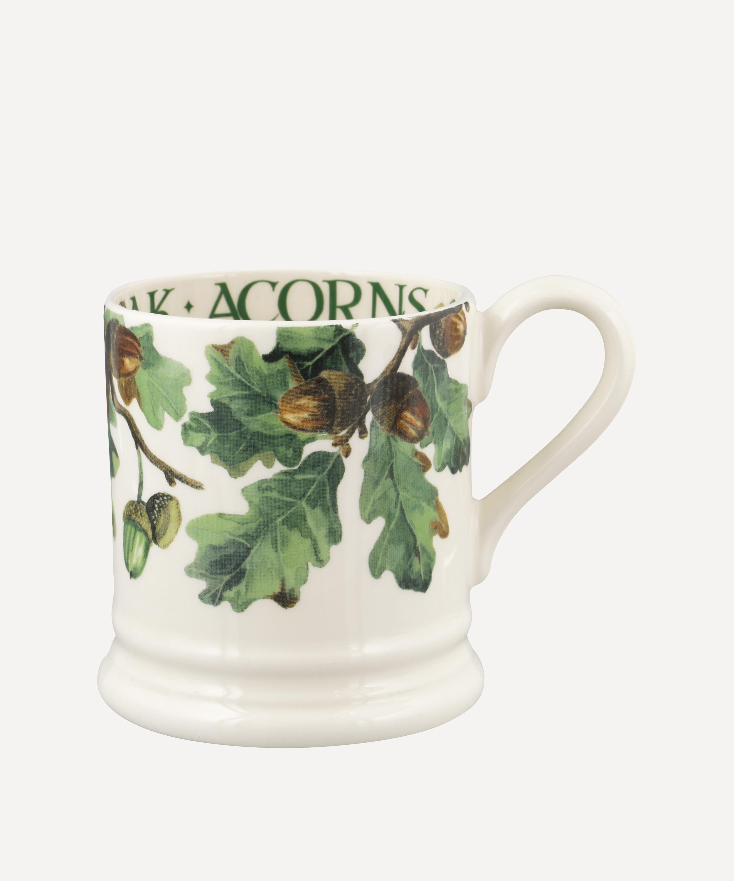 Emma Bridgewater - Trees and Leaves Oak & Acorn Half-Pint Mug image number 0