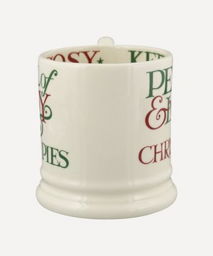 Emma Bridgewater - Christmas Toast & Marmalade Peace and Love Half-Pint Mug image number 3