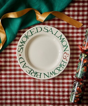Emma Bridgewater - Christmas Toast & Marmalade Salmon 8.5-Inch Plate image number 1