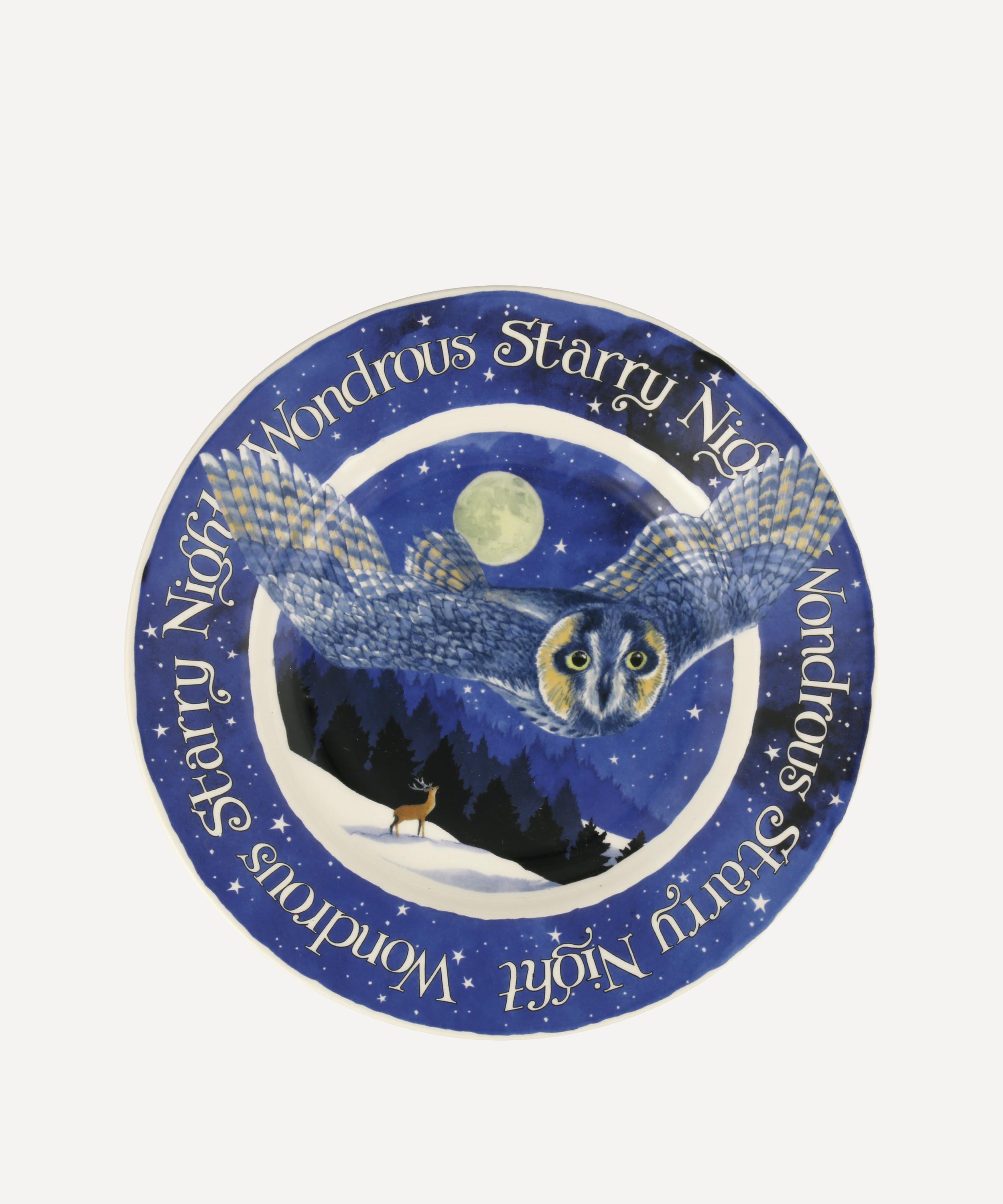 Emma Bridgewater - Winter Owl 8.5-Inch Plate image number 0