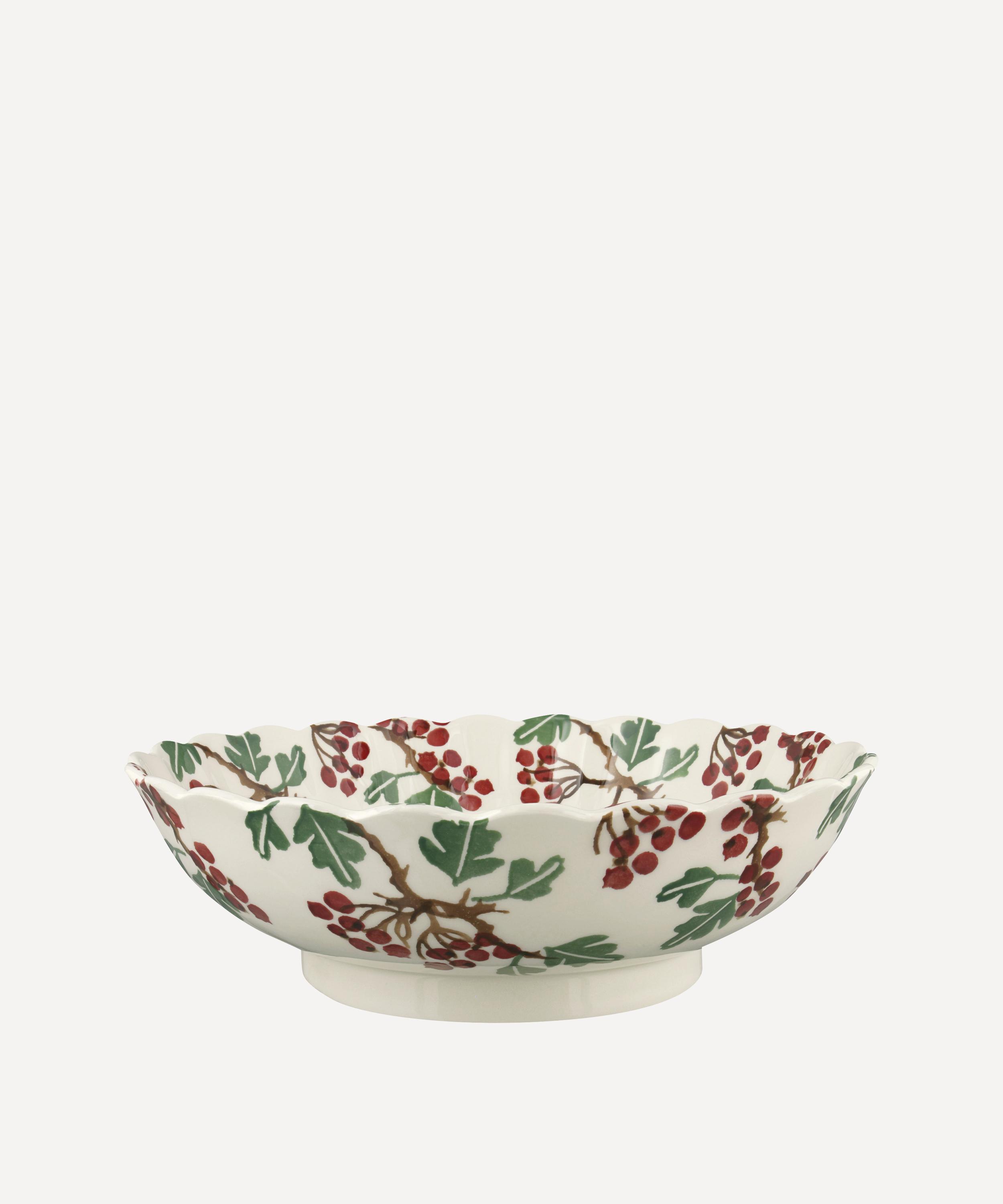Emma Bridgewater - Hawthorn Berries Medium Fluted Dish image number 0