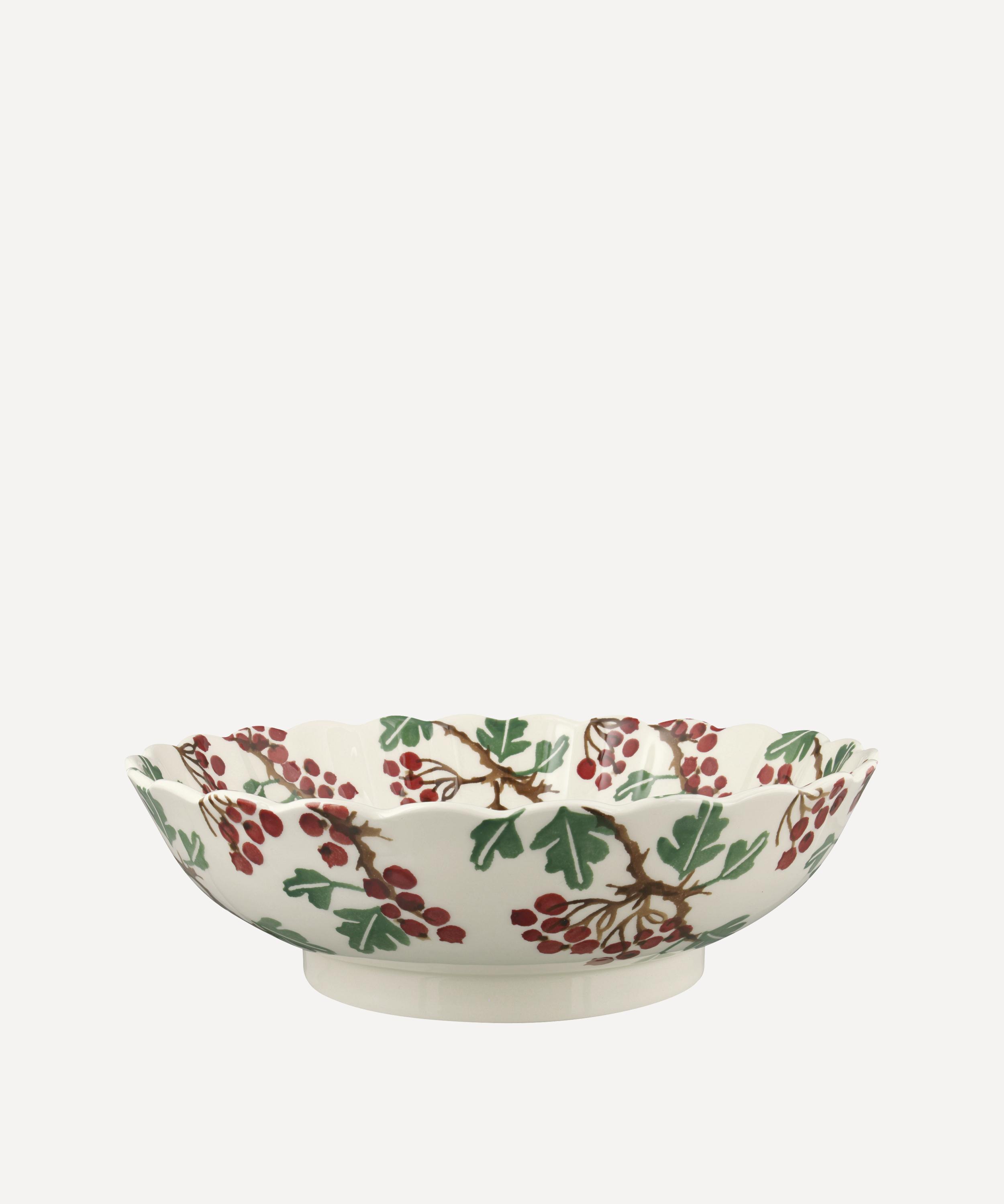 Emma Bridgewater - Hawthorn Berries Medium Fluted Dish image number 1