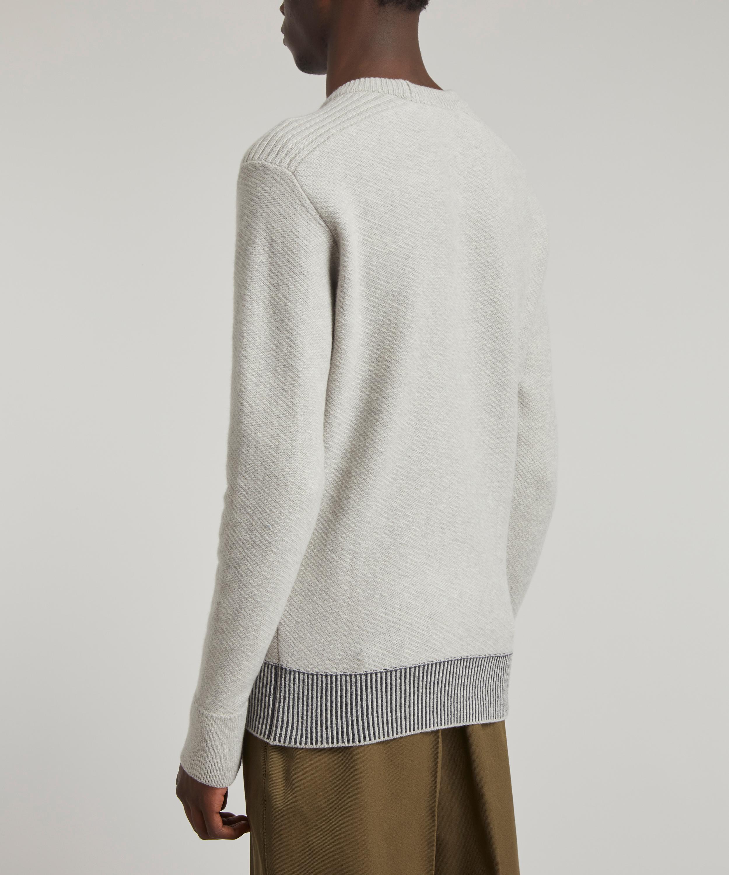 Oliver Spencer - Blenheim Light Grey Jumper image number 3