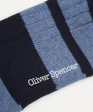 Oliver Spencer - Polperro Stripe Socks image number 1