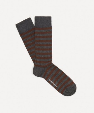Oliver Spencer - Miller Stripe Socks image number 0