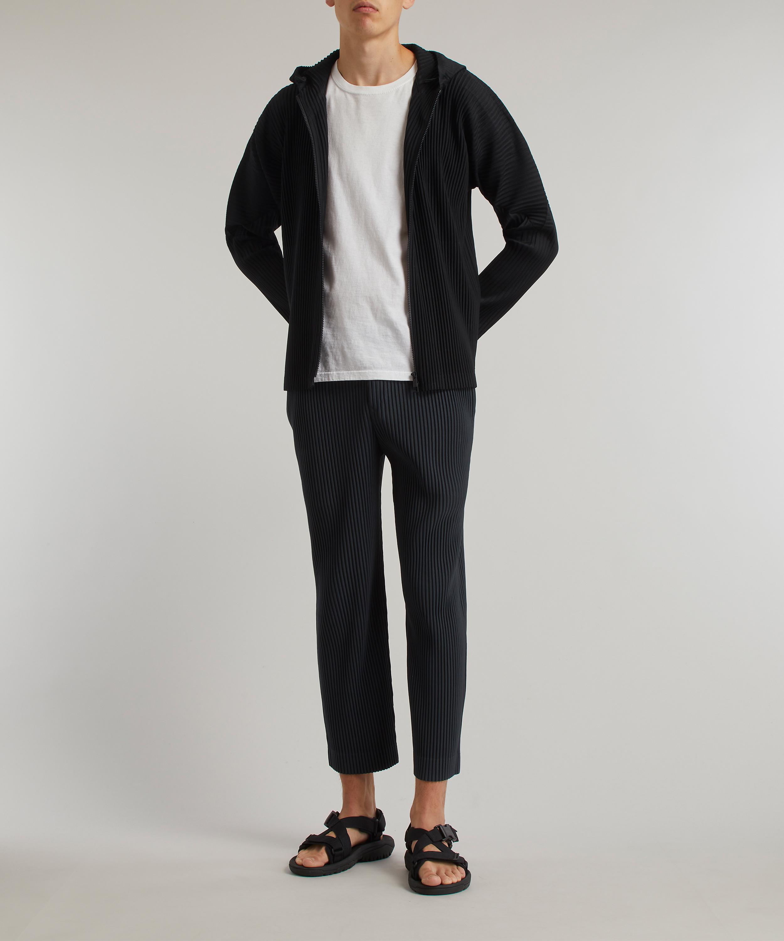 HOMME PLISSÉ ISSEY MIYAKE - MC JULY Pleated Hoodie image number 1
