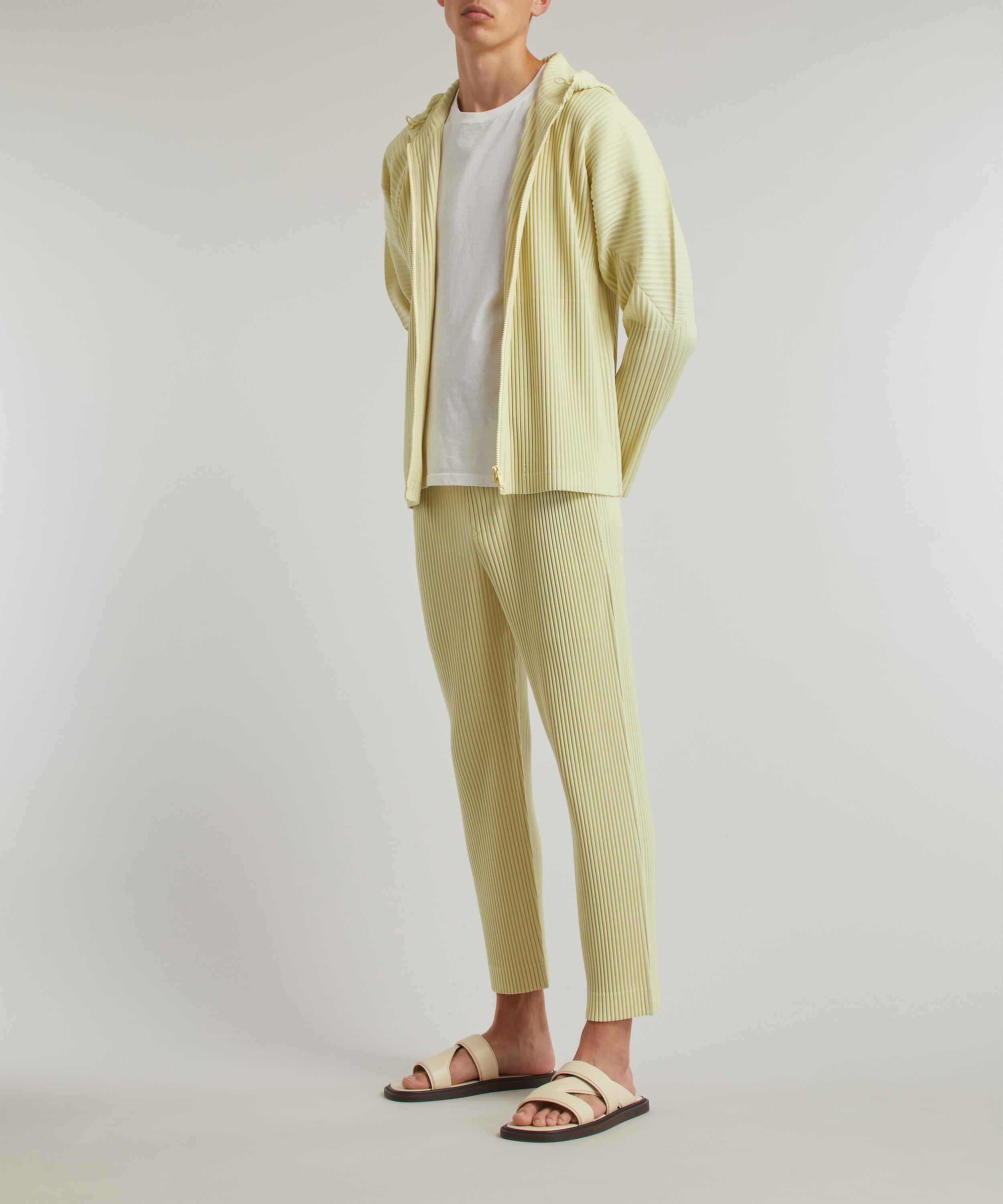 Issey miyake sale tailored pleated trousers