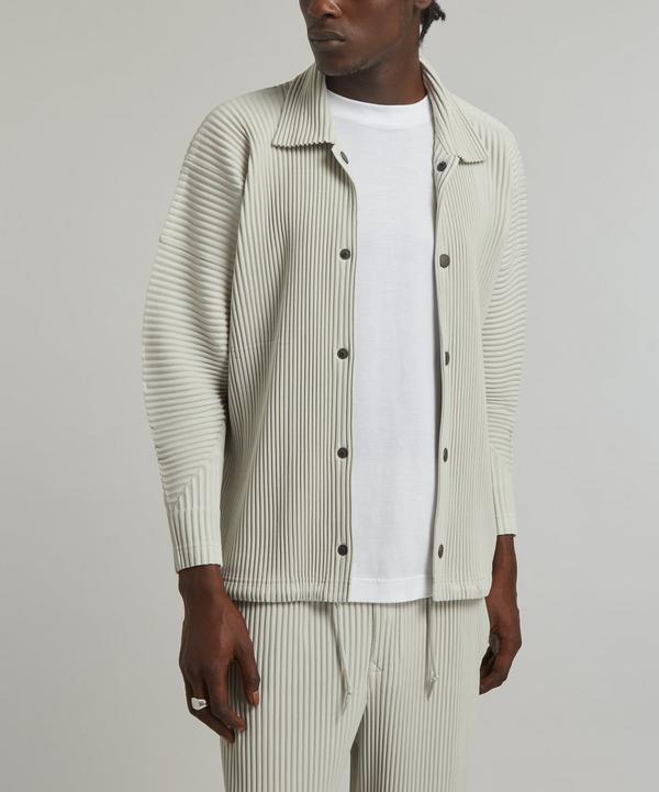 HOMME PLISSÉ ISSEY MIYAKE MC AUGUST Pleated Coach Jacket HOMME PLISSÉ ISSEY MIYAKE MC AUGUST Pleated Coach Jacket