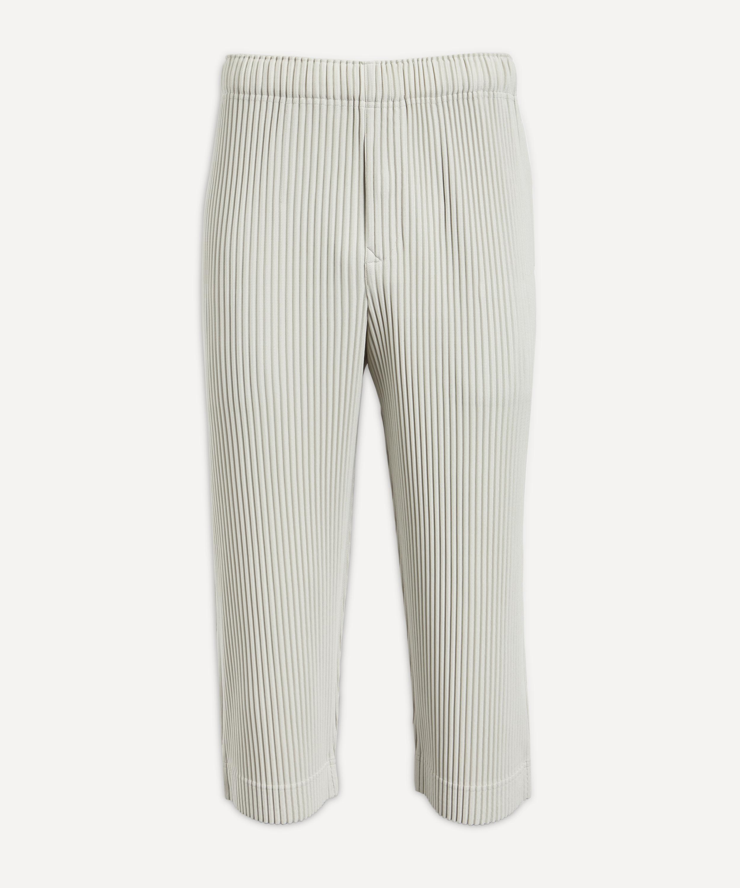 最安値 HOMME PLISSÉ Liberty | Trousers Pleated AUGUST MC MIYAKE ISSEY パンツ