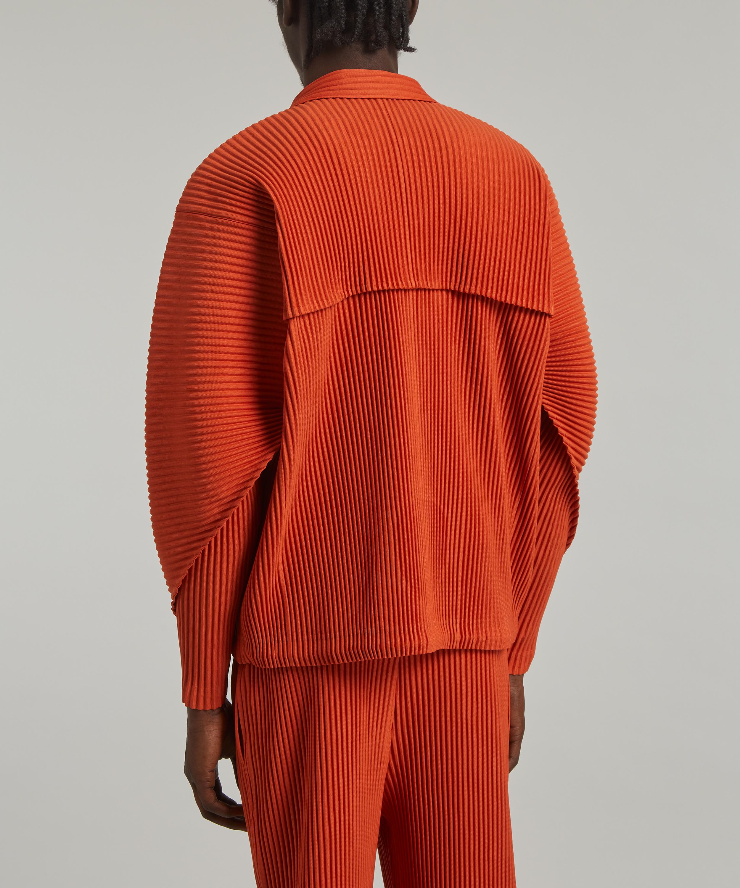 Orange Technical-pleated shirt  Homme Plissé Issey Miyake