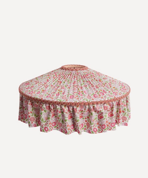 Coco & Wolf - x BeauVamp D’Anjo Pink Tiffany Ruffle Lampshade image number null