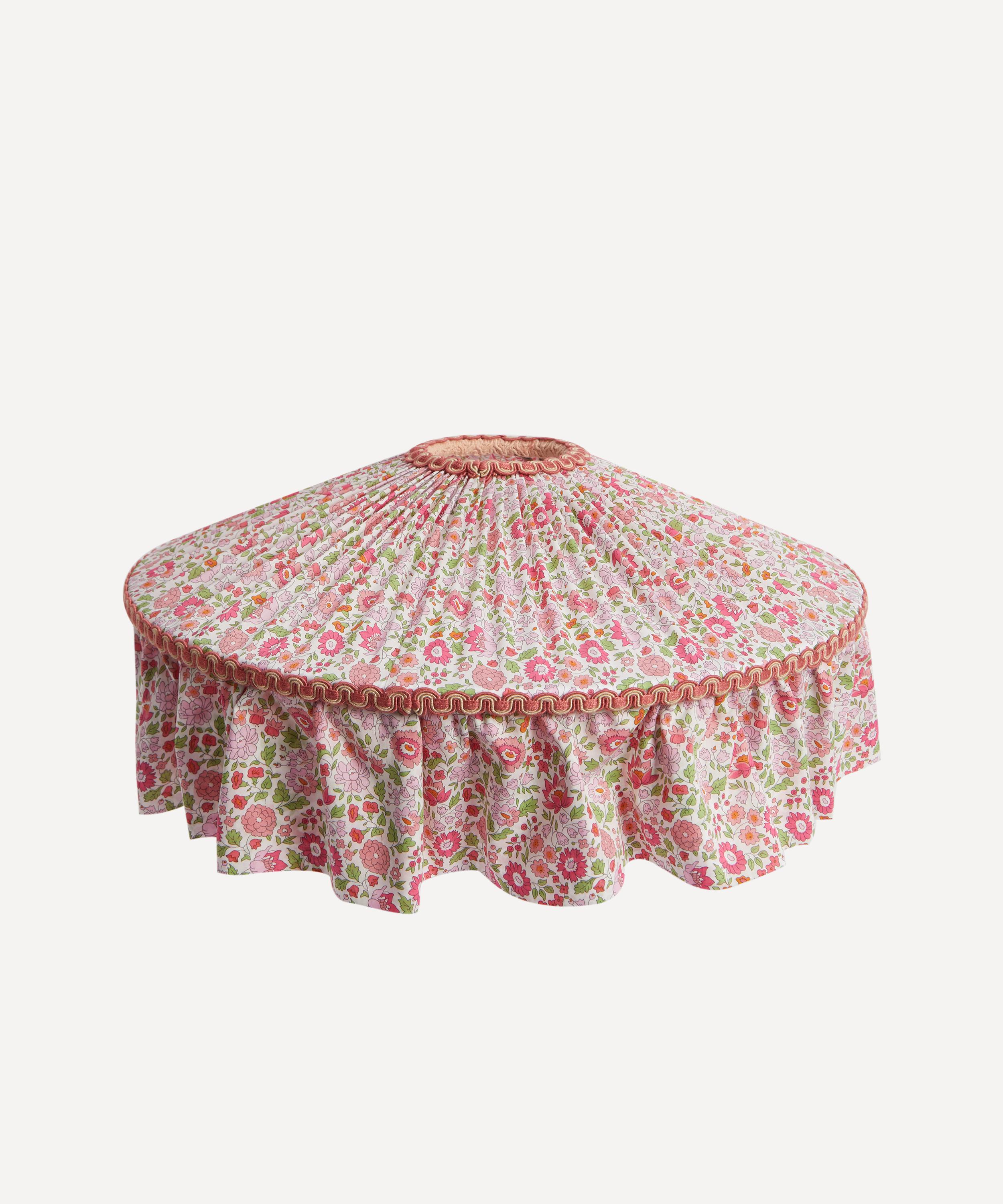 Coco & Wolf x BeauVamp D'anjo Pink Tiffany Ruffle Lampshade