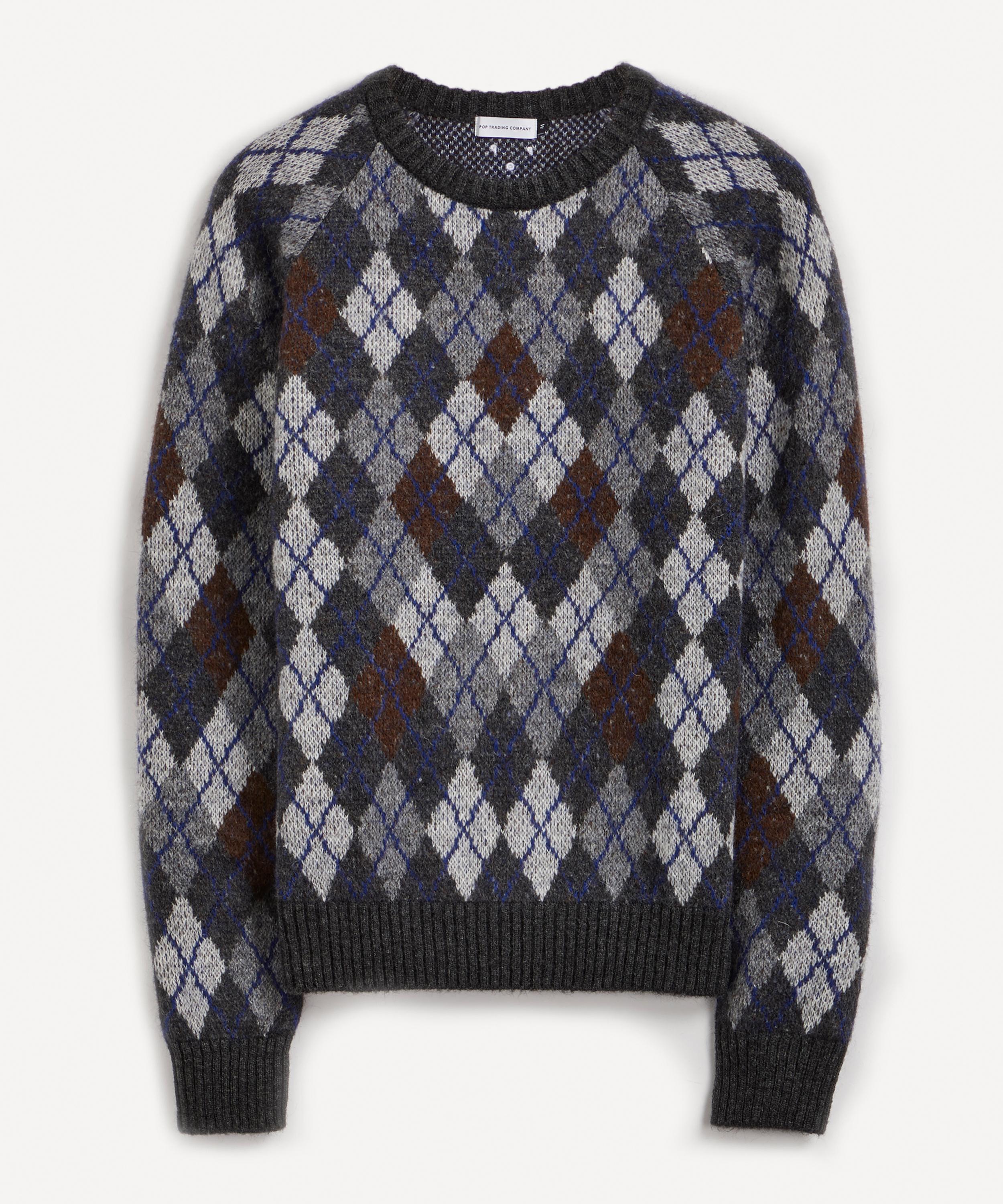 Pop Trading Company - Burlington Knitted Crew-Neck Jumper image number 0