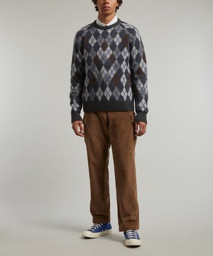 Pop Trading Company - Burlington Knitted Crew-Neck Jumper image number 1