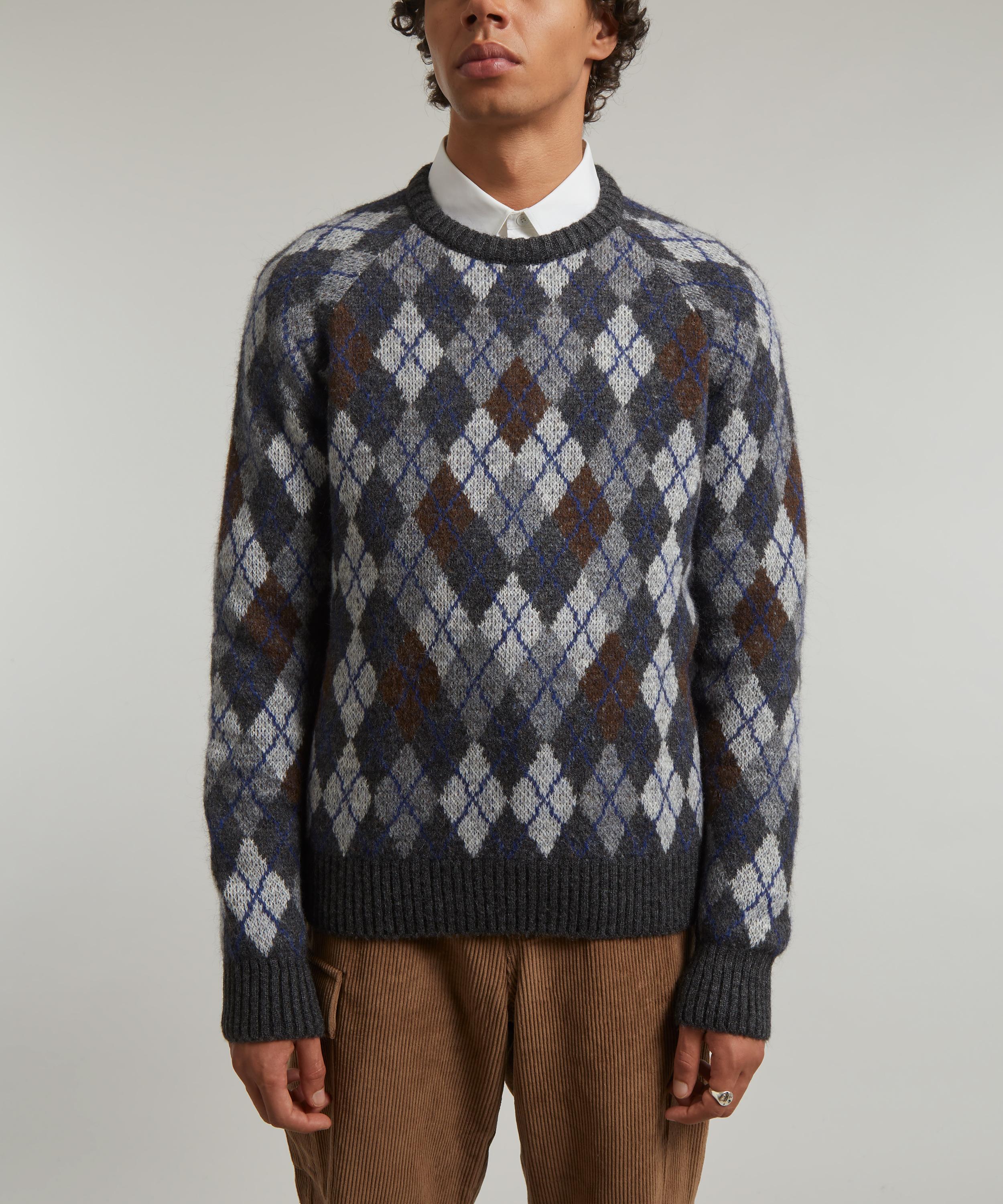 Pop Trading Company Burlington Knitted Crew-Neck Jumper | Liberty