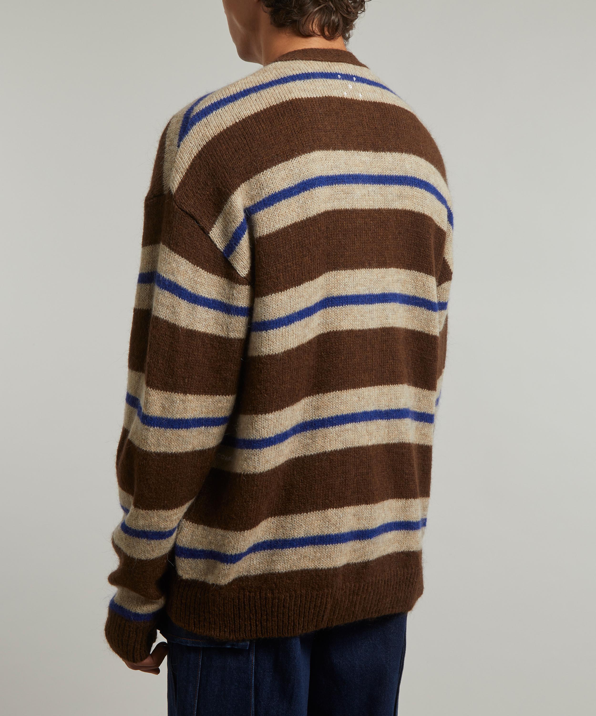 Pop Trading Company Striped Rain Drum Cardigan | Liberty