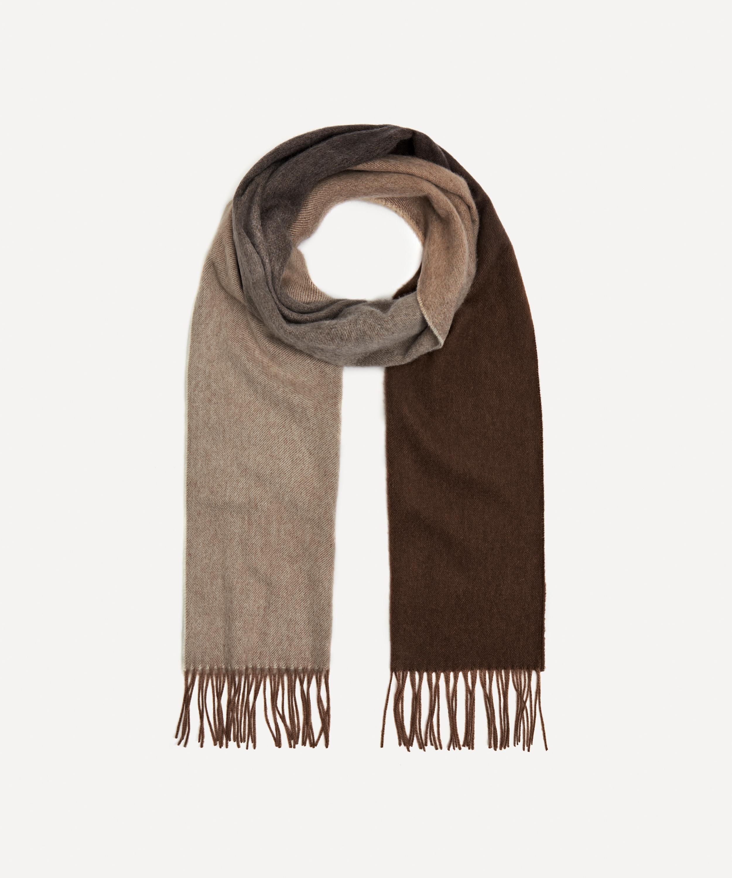 Johnstons of Elgin : Cashmere Scarf : Grey