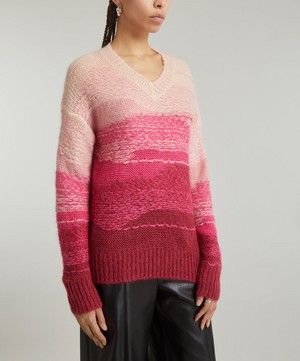 Acne Studios - Gradient Knitted Sweater image number 2