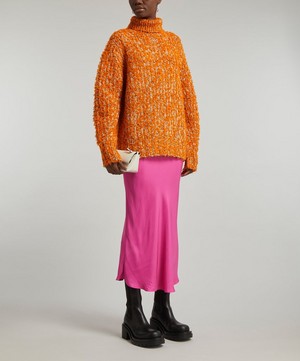 Acne Studios - High-Necked Tufted Wool Jumper image number 1