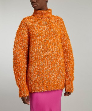 Acne Studios - High-Necked Tufted Wool Jumper image number 2