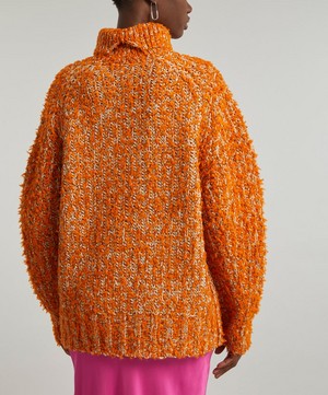 Acne Studios - High-Necked Tufted Wool Jumper image number 3