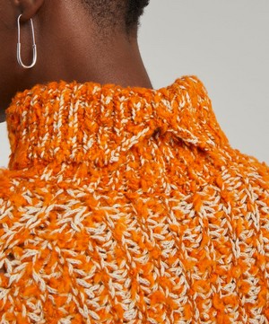Acne Studios - High-Necked Tufted Wool Jumper image number 4