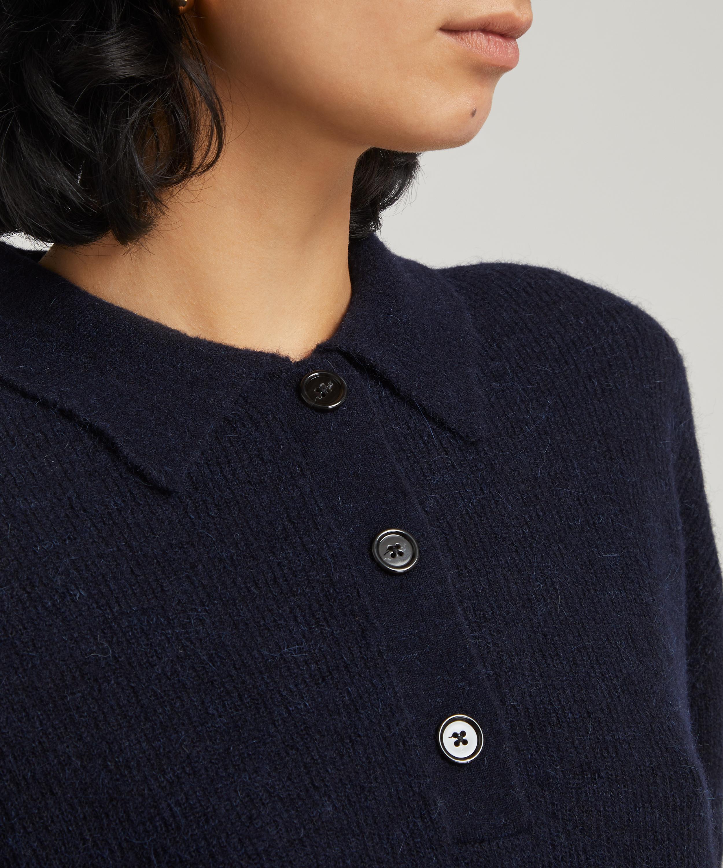Acne Studios - Alpaca-Blend Polo-Sweater image number 4