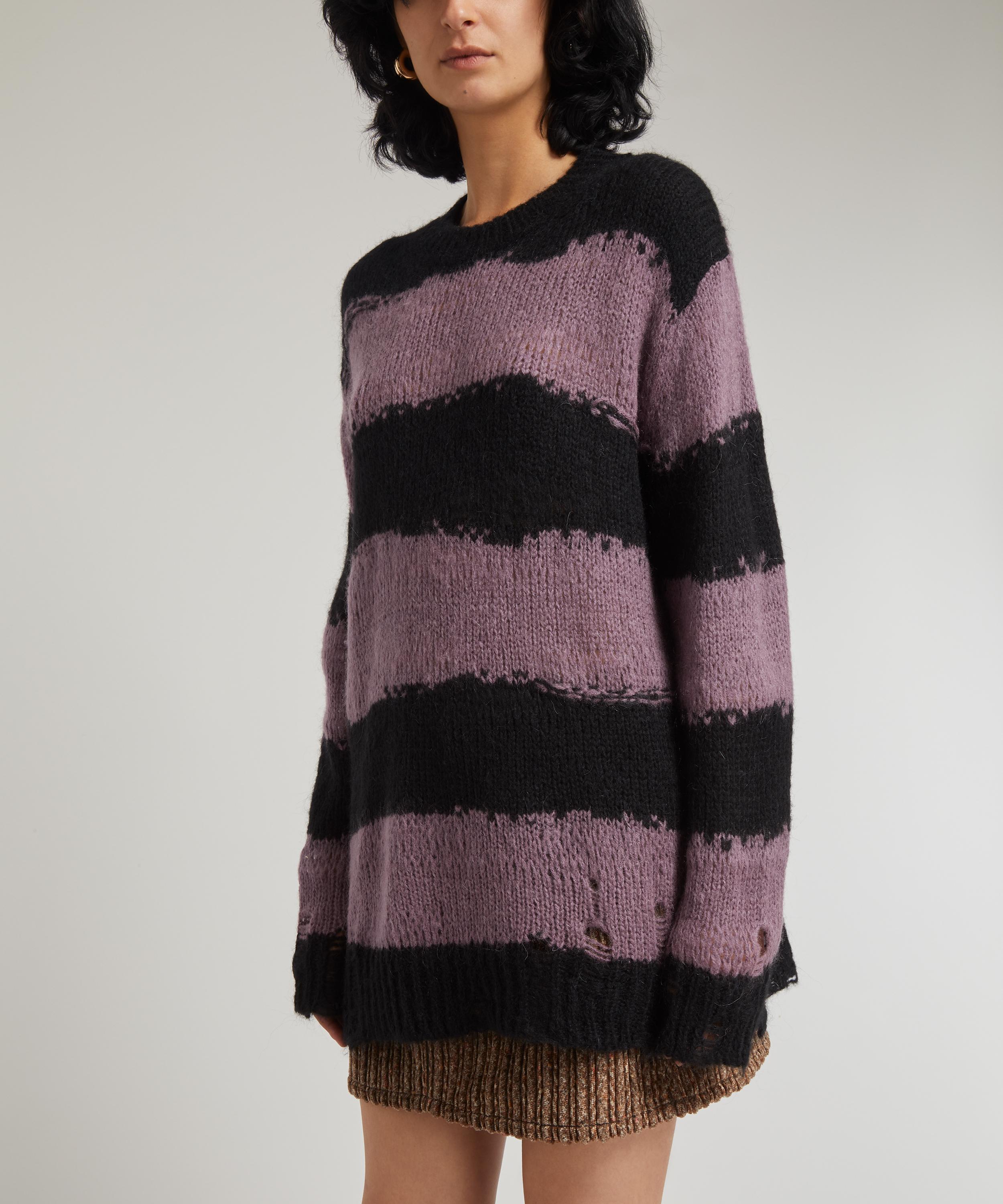 Acne Studios Distressed Striped Jumper Liberty