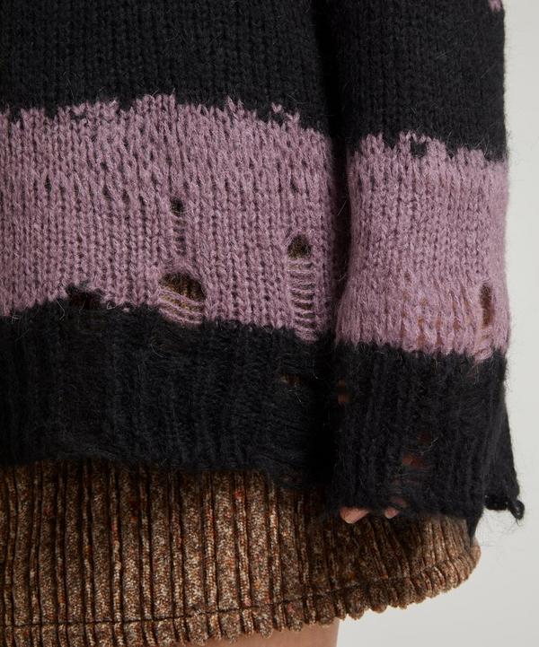 Acne Studios Distressed Striped Jumper | Liberty Acne Studios Distressed Striped Jumper | Liberty
