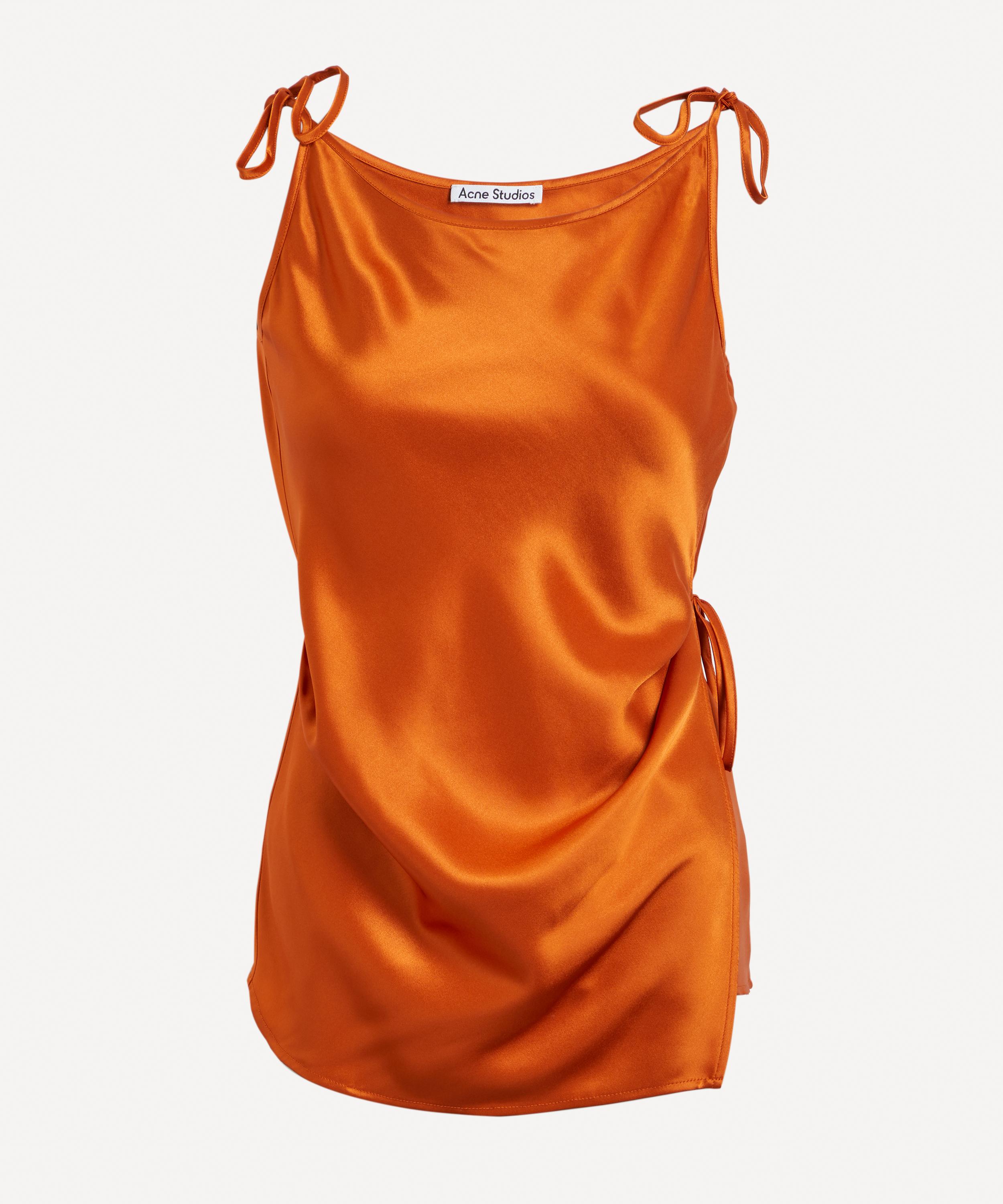Acne Studios - Sleeveless Satin Top image number 0