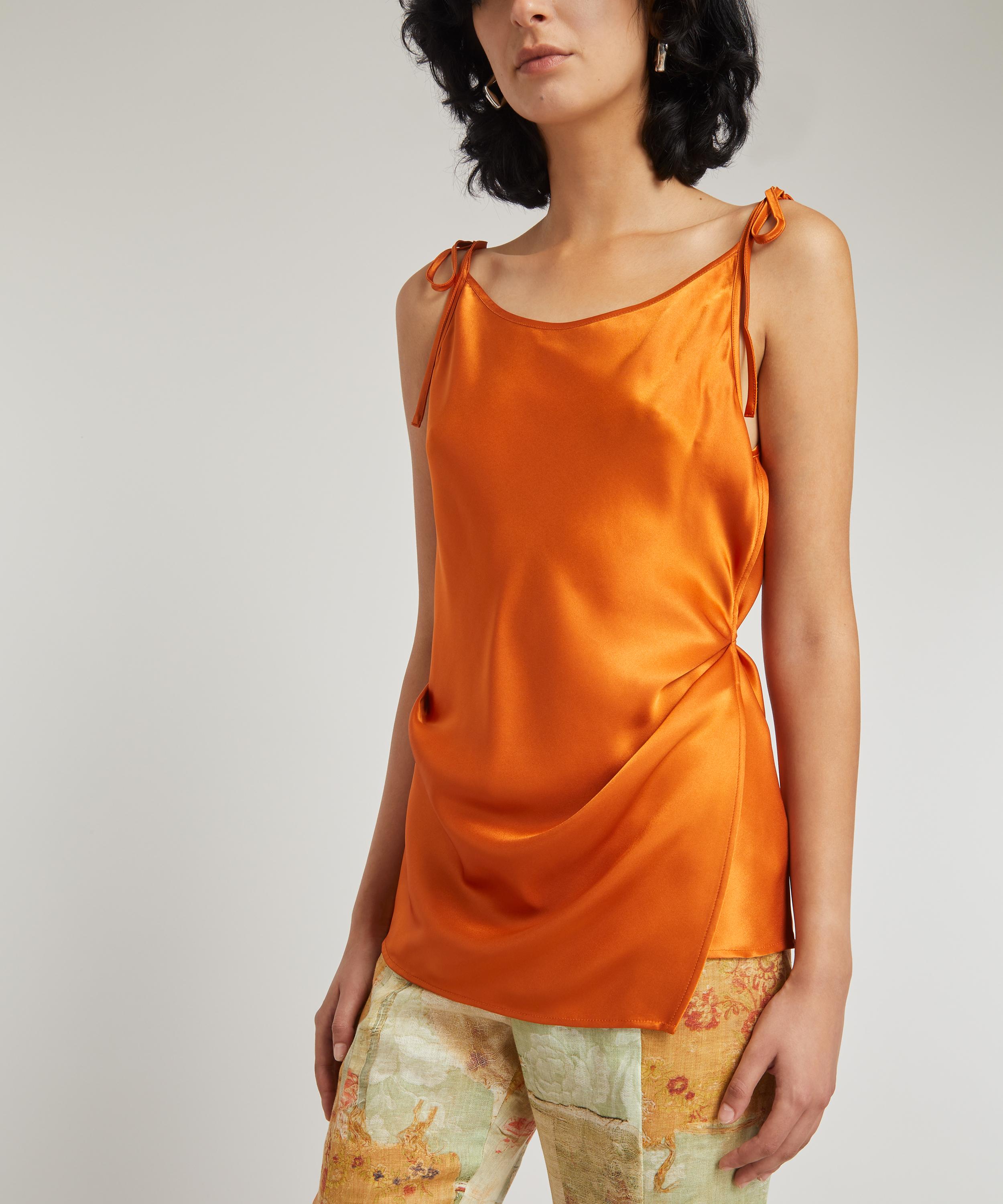 Acne Studios - Sleeveless Satin Top image number 2