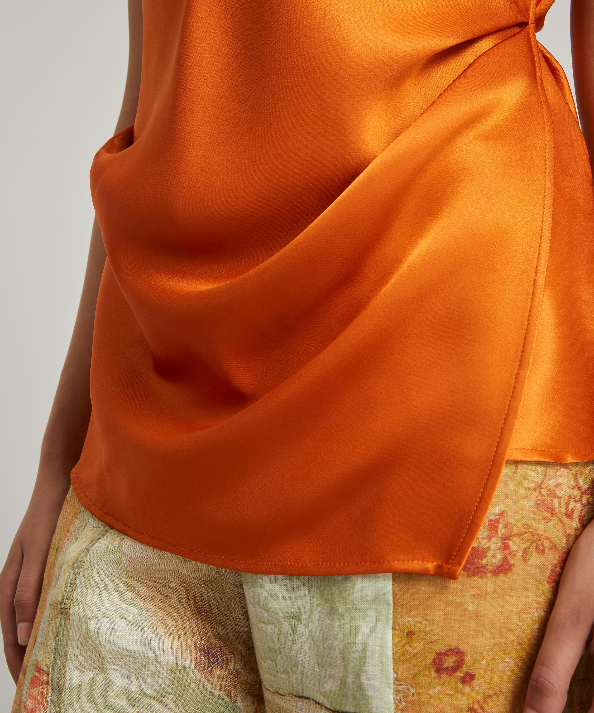 Acne Studios - Sleeveless Satin Top image number 4